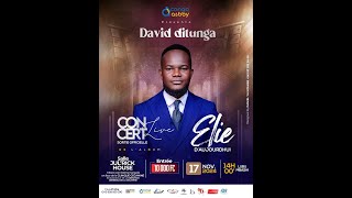 CONCERT LIVE  ELIE DAUJOUDHUIDAVID DITUNGA DIMANCHE 17 NOVEMBRE 2024 LUBUMBASHI [upl. by Rinaldo]