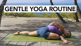 15 Min Gentle Yoga Routine  Full Body Stretch To Relax Your Body [upl. by Gustave435]