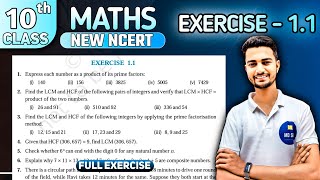 Class 10 Maths Chapter 1  Real Numbers  Exercise 11  Md Sir [upl. by Eisler631]