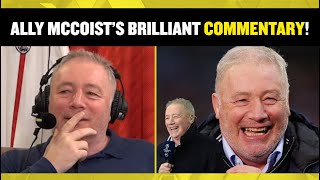 Ally McCoist talks us through his brilliant commentary and stealing stats 🎙️😂 [upl. by Ysteb92]