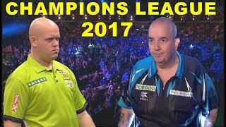 van Gerwen v Taylor 2017 Champions League of Darts [upl. by Kylen644]