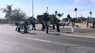 Livingston Middle School Drumline at the Merced CCBR 2024 [upl. by Aileve]