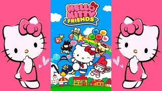 Hello Kitty Friends Друзья Хеллоу Китти Игра как мультик про Кошечку Детское видео Три в ряд [upl. by Erich]