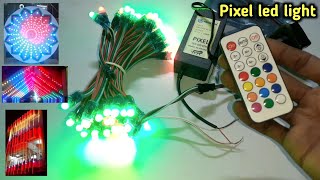 pixel LED light  Pixel light Connection  Electronics verma [upl. by Sisak]