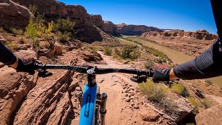 THE LEGENDARY WHOLE ENCHILADA ◆◆ Mountain Biking Moab Utah [upl. by Yared]