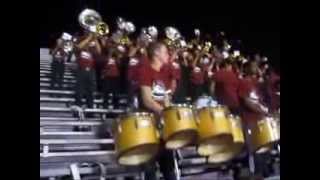 Pineville High School Rebels Marching Band playing The Horse 101113 [upl. by Niak]