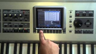 Roland Fantom X Basic Sequencing 2 [upl. by Joappa]