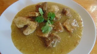 CARNE DE PUERCO EN SALSA VERDE [upl. by Ennovaj]