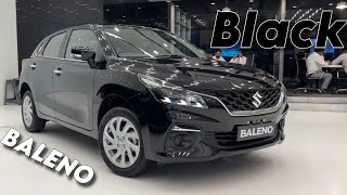 BALENO ZETA SECOND TOP MODEL BLACK REVIEW 2024 [upl. by Aihsele]