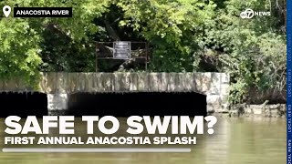 First annual Anacostia River Splash signals new era for oncepolluted waters [upl. by Catlee]