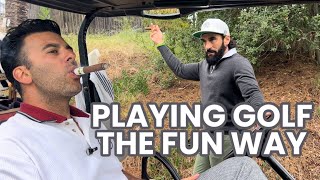 How to play golf the fun way Waggle Dat Shit Smack Dat Shit DASSSIT TropicanaEntertainment [upl. by Lenette]