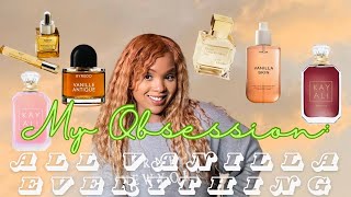 My Obsession All Vanilla Everything  COCOMCQUEEN cocomcqueen fragrance [upl. by Connett]