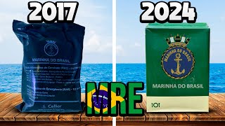 PROVEI A COMIDA DA MARINHA BRASILEIRA EM 2024 A COISA TÁ FEIA [upl. by Essilem]