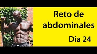 ABDOMINALES EN 30 DIAS  RETO DIA 24 [upl. by Hook]