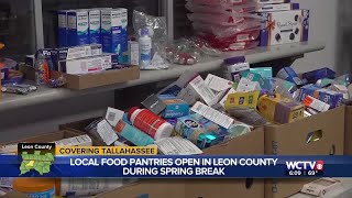 Local food pantries working to keep students fed during spring break [upl. by Siraf]