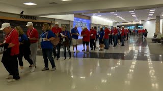 52nd Eastern Iowa Honor Flight Takes Off [upl. by Faun]