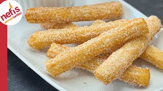 3 Malzemeyle 5 Dakikada En Kolay Tatlı 💥 Churros Tarifi [upl. by Eskill]