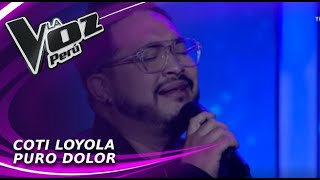 Coti Loyola  Puro dolor  Conciertos  Temporada 2022  La Voz Perú [upl. by Bradshaw]