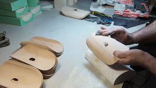 Making of the Roman shield scutum in 16 scale [upl. by Aihsemot]