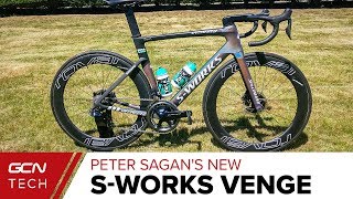 Peter Sagans SWorks Venge Disc  Tour de France 2019 Pro Bike [upl. by Adin575]