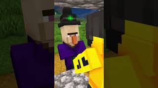 Minecraft Mobs TRICK or TREAT shorts [upl. by Netsrijk]