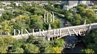 Diner en Blanc  Wilmington 2024 Official Video [upl. by Lindon]