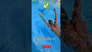 Freestyle Swimming Drill  Swimming Training swimmingtips swimming [upl. by Shimberg330]