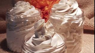 Making Shea amp Mango Whipped Body Butter with Essential Oil  All Natural DIY with Recipe [upl. by Farhsa]