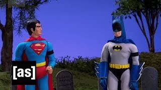 DC Comics Special on Bluray amp DVD  Robot Chicken  Adult Swim [upl. by Ynnos]