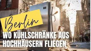 Berlin Wo Kühlschränke aus Hochhäusern fliegen [upl. by Eppie]