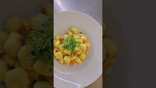 Gnocchipfanne an leichter Rahmsauce🥰 gnocchi cooking recipe [upl. by High]