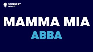 ABBA  Mamma Mia Karaoke With Lyrics [upl. by Anehs]