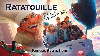 Ratatouille ride 2D 4K  Disneyland Paris 2024 [upl. by Dreda]