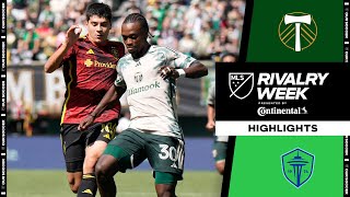 Portland Timbers vs Seattle Sounders FC  Full Match Highlights  May 12 2024 [upl. by Allissa734]