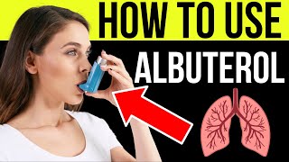 How to use Albuterol Salbutamol  Asthma medication  plus side effects and more [upl. by Okimuy]