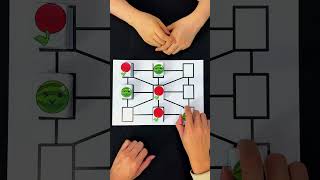 👆👆👆2 ppl table game mahjong mahjong games funny familytime tictactoe foryou [upl. by Orteip]