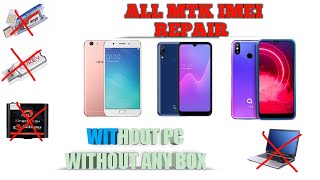 ALL MTK IMEI REPAIR 100 ✅✅ OPPO F1s IMEI REPAIR 100✅ ✅ [upl. by Bartholomeus]