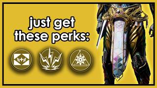 The best exotic class items for Titans use like 3 perks [upl. by Ringler18]