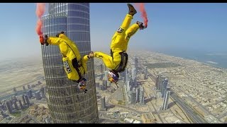 Burj Khalifa Pinnacle BASE Jump  4K [upl. by Niggem467]