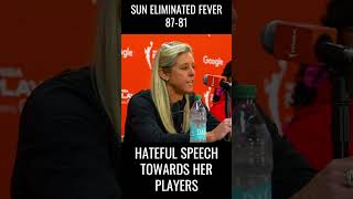 Indiana Fever Coach Goes Off On Social Media shorts [upl. by Arikaahs376]