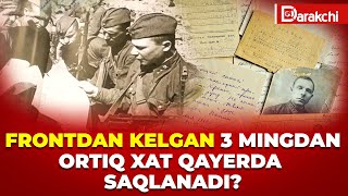 FRONTDAN KELGAN 3 MINGDAN ORTIQ XAT QAYERDA SAQLANADI [upl. by Frieder]