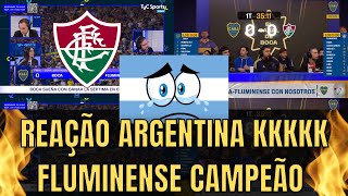 Chupa Argentina kkkkk Fluminense Campeão Da Libertadores libertadores [upl. by Mungovan679]