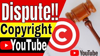 How to Dispute Copyright Claim on YouTube Fair Use 2021 [upl. by Anada]