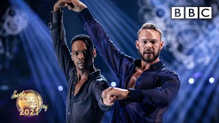 John Whaite and Johannes Radebe Rumba to Shape Of My Heart by Sting ✨ BBC Strictly 2021 [upl. by Brendan]