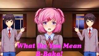 Natsuki Thoughs About MC  quotJust Natsukiquot DDLC Mod ddlc ddlcmods natsukiddlc natsuki [upl. by Garrek121]