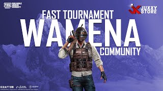 FAST TOURNAMENT WAMENA SEASON 35 by juxxy store pubgmobile papua wamenapapua [upl. by Marysa]