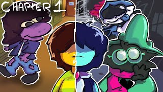 DELTARUNE Chapter 1 is kinda crazy║ANIMATION║ [upl. by Longtin]