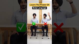 Learn the power of body language Look confident amp dominating [upl. by Ennadroj]