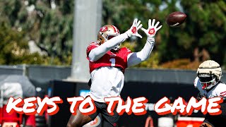 The Keys to the Game for the 49ers vs the Patriots [upl. by Ayaladnot]