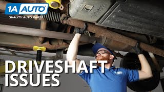 How to Diagnose Truck Drive Shaft Problems  Vibrations and Noise [upl. by Enorel]